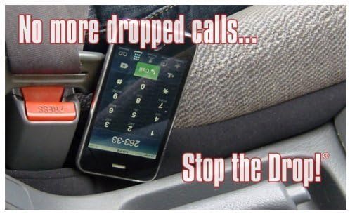 Drop Stop - Original Car Seat Gap Filler (Shark Tank) - Set of 2 + Gifts | Car Accessories for Men & Women, Between Seats Console Organizer, Patented, As Seen On Shark Tank - Image 6