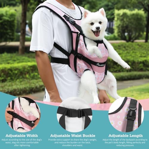 Pawaboo Pet Front Carrier Backpacks for Small Medium Dogs - Image 4