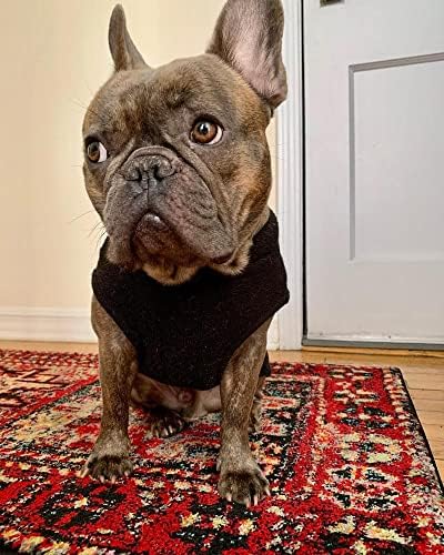 Gooby Stretch Fleece Vest Dog Sweater, Black, X-Large - Image 6