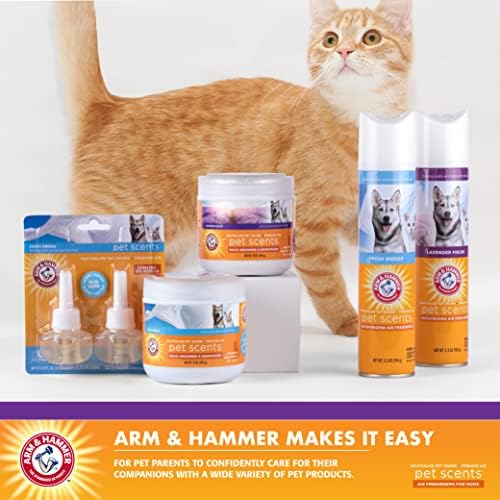 Arm & Hammer For Pets Scents Solid Gel Deodorizer in Lavender Fields Scent | Room Deodorizer for Homes with Pets, Odor Removing Gel for Pet Smells, 15 Ounces - 12 Pack - Image 4