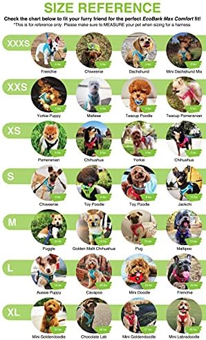 EcoBark Step in Dog Harness, Reflective Soft Padded Mesh Vest, Small Dogs - Image 7