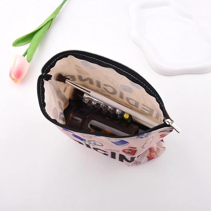 Small Emergency Medical Bag Organizer Pouch Survival Medicine Bag Doctor Retirement Gifts from Nurse Pouch Bag for Work Supplies Nursing School Essentials for Women Pharmacy Student Pouch Gift Ideas - Image 6