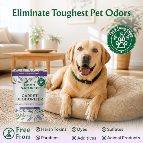 Good Natured Brand Carpet Deodorizer & Pet Odor Eliminator Powder, 31oz - Image 3