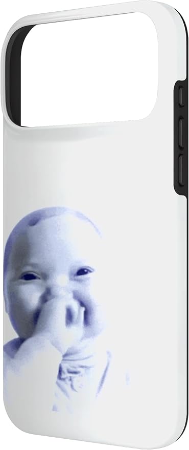 AI Baby Holding Laugh Meme Case for iPhone 17 Pro Max - Image 2
