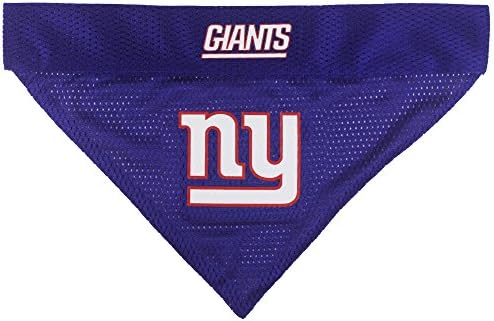 Pets First NFL New York Giants Reversible Bandana Size XX-Large for Dogs & Cats. 2 Sided Sports Bandana, Premium Embroidery Team Logo, Many NFL Teams Available - Image 2