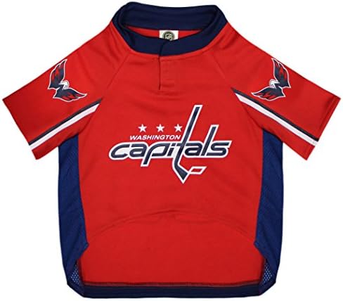 Pets First NHL Pet Jersey - Washington Capitals Dog Jersey, XX-Large. A Premium Big Jersey for Dogs & Cats to Look just Like The Real Hockey Player, Red, XX-Large Pet Jersey Licensed by The NHL - Image 3