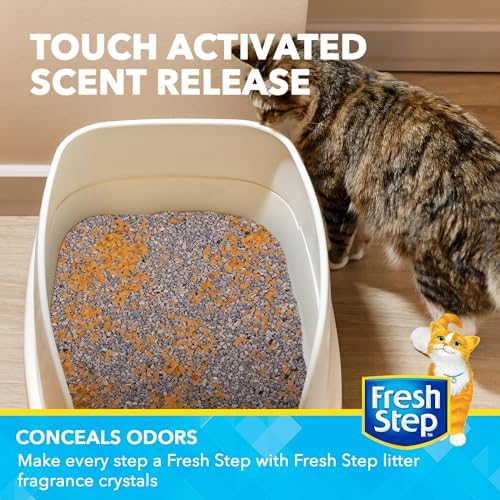 Fresh Step Cat Litter Crystals Deodorizer, Summer Breeze, 15 Oz - Image 3