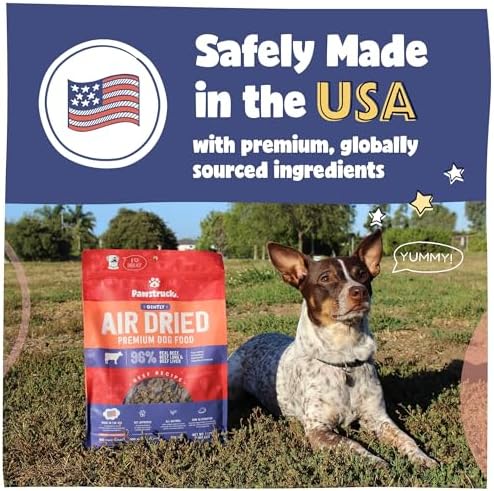 Pawstruck Air Dried Dog Food Beef Recipe, Vet Recommended Made in USA 2.5oz - Image 4