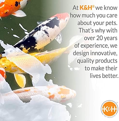 K&H Pet Products Pond Heater for Small Outdoor Ponds with Fish, Thermo-Pond Perfect Climate Submersible Deicer, Oxygen for Live Fish in Winter, Safety Listed - 8in 300W (Pack of 6) - Image 6