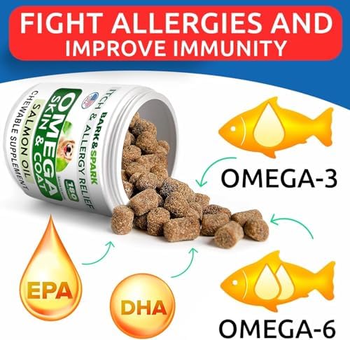 Omega 3 for Dogs - Fish Oil for Skin & Coat Health, Itch & Allergy Support - Image 3