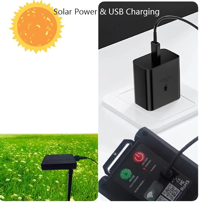 Smart Landscape Spotlights,Solar Low Voltage IP67 Waterproof Outdoor Spot Lights Compatible with APP/Remote Control Color Changing Lights for Yard Garden Pathway Lawn Tree Festival 2pack - Image 6