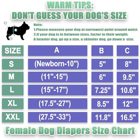 wegreeco Frenchie Dog Diapers Female No Tail Hole,Washable Pet French Puppy Bulldog Diapers Female for Period Heat,Reusable Doggy Doggie Dog Diapers （Cow Pattern Large） - Image 3