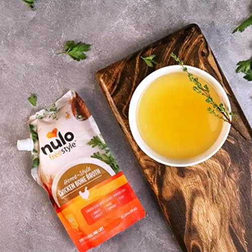 Nulo Freestyle Bone Broth, Premium Food Topper for Cats and Dogs, with Collagen and Chondroitin Sulfate to Help Boost The Quality of Your Pet’s Coat and Skin, 20 FL Oz Pouch (Pack of 2) - Image 3