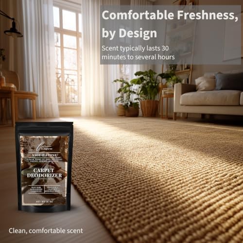 Lapew Santal Carpet Deodorizer Powder - Pet Safe Freshener for Vacuuming | Scented Odor Eliminator for Home | 16 oz - Image 5