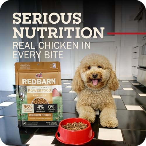 Redbarn Powerfood Air Dried Dog Food High Protein Grain-Free Chicken 2.5 oz (Pack of 5) - Image 2
