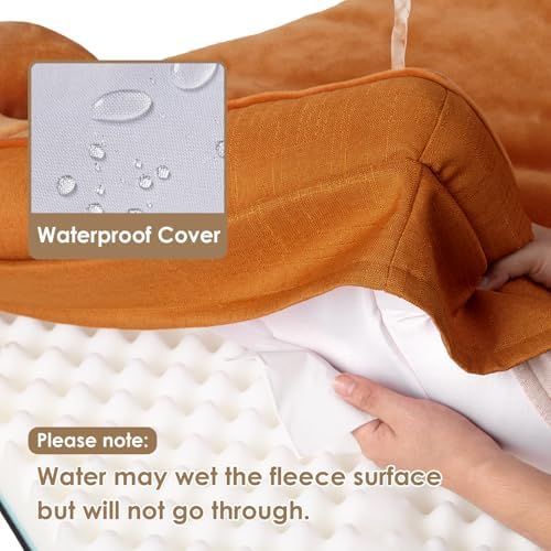 EHEYCIGA Orthopedic Dog Beds Large Sized Dog, Waterproof Washable Pet Bed - Image 3
