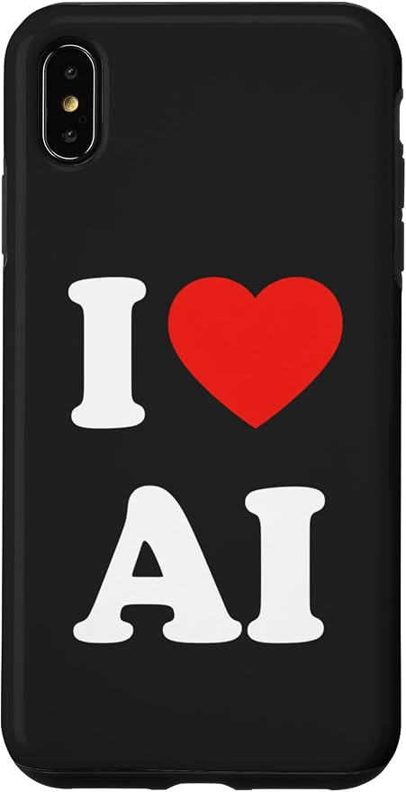 I AI Stem Lover AI Tech Enthusiast Case for iPhone Xs Max by Unknown