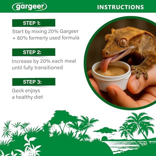 Gargeer 2oz Picky Geck Rainforest Mist - Crested Gecko Food. Made in USA - Image 5