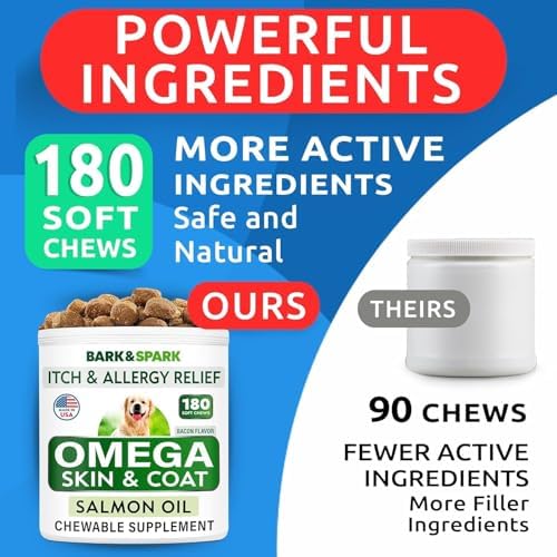 Omega 3 for Dogs - Fish Oil for Skin & Coat Health, Itch & Allergy Support - Image 4