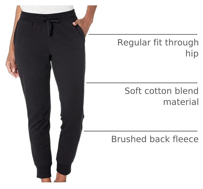 Amazon Essentials Women's Fleece Jogger Sweatpant (Available in Plus Size) - Image 4