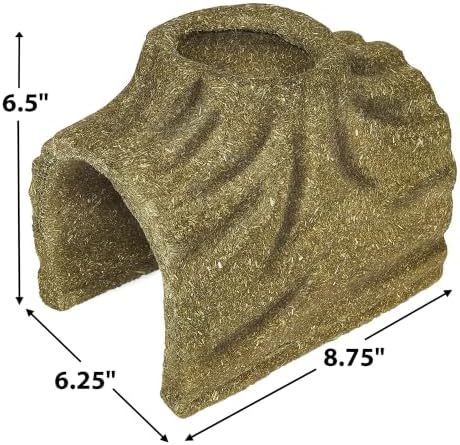 Kaytee Premium Timothy Treat Hideout for Rabbits, Guinea Pigs, Large - Image 2
