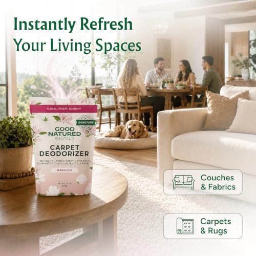 Good Natured Brand Carpet Deodorizer & Air Freshener Powder, 31oz - Image 4