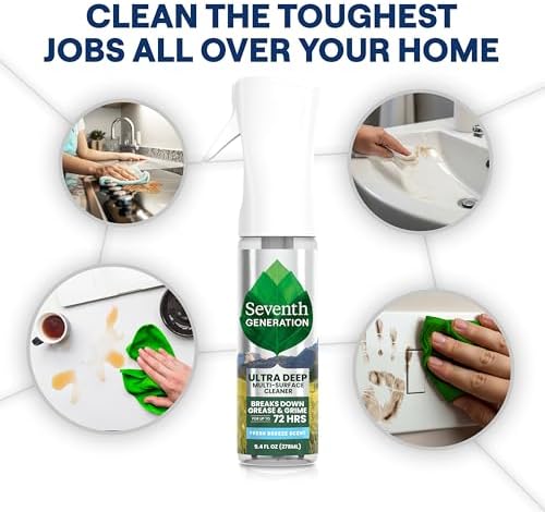 Seventh Generation Probiotic Multi-Surface Cleaner, Fresh Breeze, 9.4 oz - Image 4