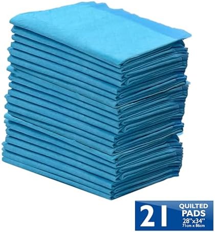 Four Paws Wee-Wee Superior Performance Extra Large Pee Pads for Dogs with Runoff Barrier Edge Guard Protection, Puppy & Dog Potty Training Pads, Housebreaking Supplies, 28" x 34" (21 Count) - Image 4