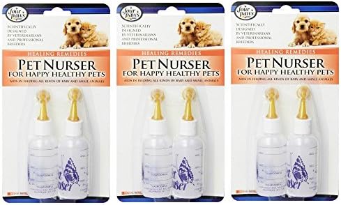 Four Paws 3 Pack of Pet Nurser Kits, 2 Bottles each by FourPaws