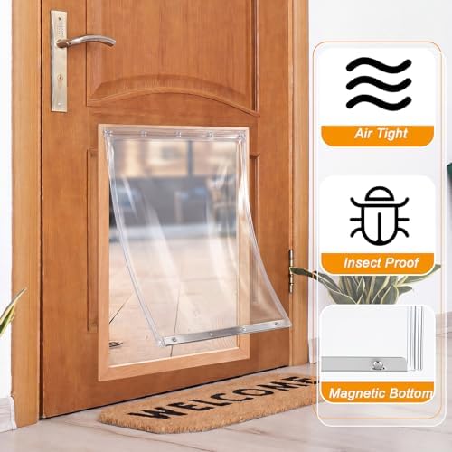 Landical 20" x 15" Dog Door Replacement Flaps - Image 4