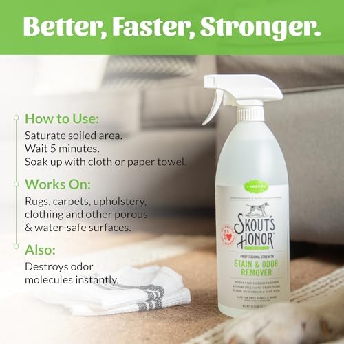 SKOUT'S HONOR Pet Stain and Odor Remover, 35 oz - Image 6