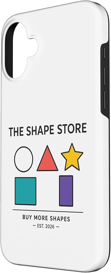 The Shape Store Funny Viral Meme from 2026 AI Humor Case for iPhone 16 Plus - Image 2