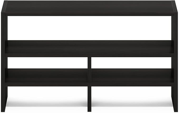 Furinno Hermite Desk Top Organizing Shelf Bookcase, Espresso - Image 6