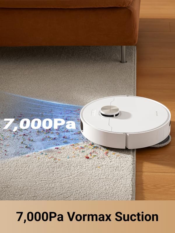 dreame L10s Pro Ultra Heat Robot Vacuum and Mop, 136°F (58°C) Mop Washing | MopExtend Edge Cleaning, 7,000Pa Suction, Effortless Robot Maintenance, Rewashing and Remopping, Smart Obstacle Avoidance - Image 4