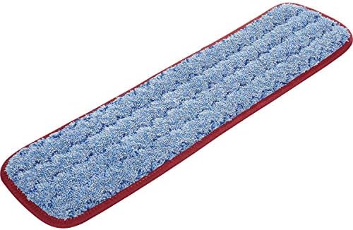 Rubbermaid Commercial Products HYGEN Microfiber Wet Mop Pad Head Red 18in by RubbermaidCommercialProducts