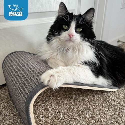 Best Pet Supplies Catify Cat Scratching Ramp - Beige - Image 6