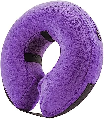 BENCMATE Inflatable Dog Cone Collar Alternative After Surgery Large by BENCMATE