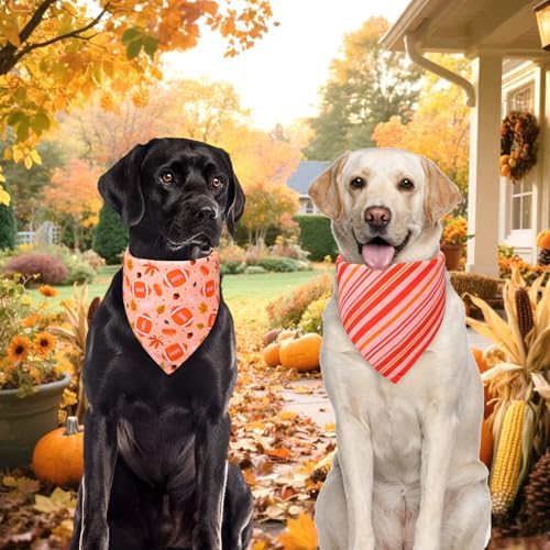 Fall Dog Bandanas Small 3PCS, Scarf for Boy and Girl - Image 5