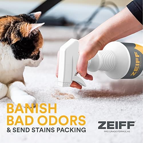 Zeiff Pet Stain and Odor Remover - Pet Odor Eliminator for Home and Professional Use - Carpet Stain Remover - Pet Urine Enzyme Cleaner for Dog and Cat Pee, Feces, and Fluids - 1 Gallon, 2 Pack - Image 6