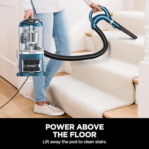 Shark Navigator Lift-Away Upright Vacuum, HEPA Filter, Teal, ZU503AMZ - Image 2