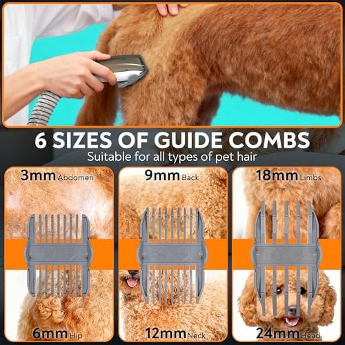 Dog Grooming Vacuum Kit - Pet Grooming Vacuum for Dogs & Cats - Image 3