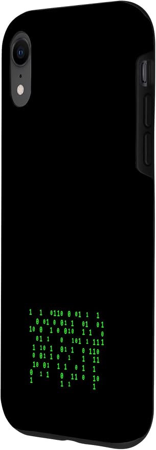 Deep Learning AI Generated Tech for Developers Case for iPhone XR - Image 2
