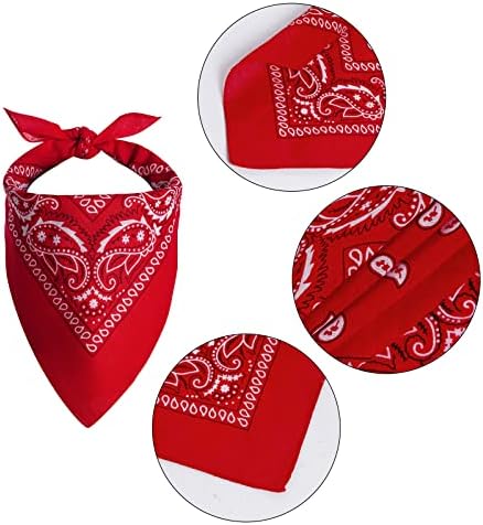 choyaxo Pet Cowboy Costume Halloween Costumes for Dogs Cat Cowboy Hat with Bandana Scarf (Small) - Image 4