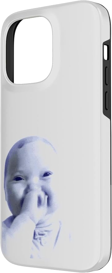 AI Baby Holding Laugh Meme Case for iPhone 14 Pro Max - Image 2