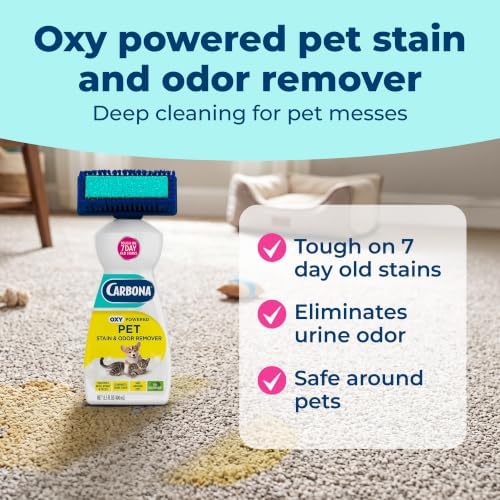Carbona 2-in-1 Oxy-Powered Pet Stain & Odor Remover, 13.5 Fl Oz - Image 2