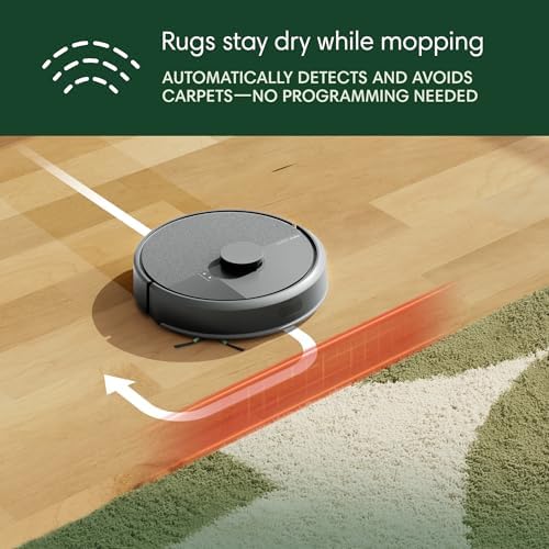 iRobot Roomba 105X Combo Robot Vacuum & Mop with AutoEmpty Dock, Self‑Emptying for Up to 75 Days, 70× Power‑Lifting Suction, Smart LiDAR Mapping, App & Voice Control, Ideal for Homes with Pets & Kids - Image 6