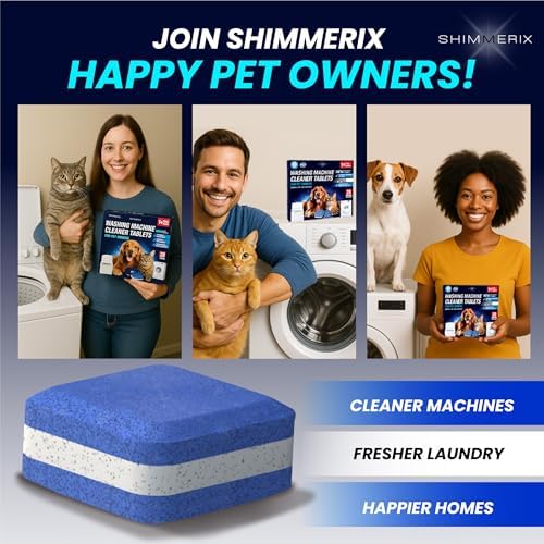 Washing Machine Cleaner Pro Tablets for Pet Owners, 56 Pack, Front/Top Load - Image 6