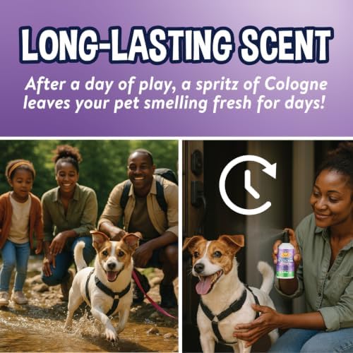 Bodhi Dog Natural Dog Cologne (Lilac) - Premium Scented Deodorizing Pet Perfume with Conditioner for Dogs & Cats - Keeps Pets Fresh & Clean - Gentle and Safe Formula, Made in USA (4 Fl Oz) - Image 3