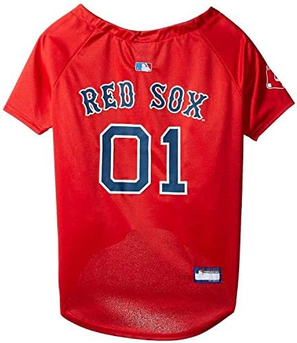 Official MLB Boston Red Sox Pet Jersey for Dogs & Cats, Size XX-Large - Stylish Baseball Jersey for Your Furry Fan- Show Off Team Spirit with The Perfect Fan Apparel Gear for Pet, Dog & Cat - Image 2