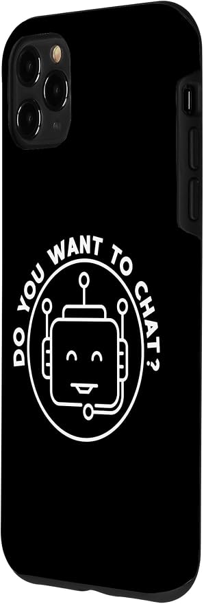 Chatbot - Do You Want To Chat? AI and ML Geek Case for iPhone 11 Pro Max - Image 2